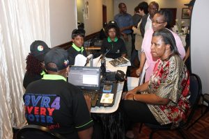 EC-UNPD JTF - Biometric voter registration ongoing in Zimbabwe