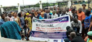 Press release liberia interparty dialogue prevention electoral violence