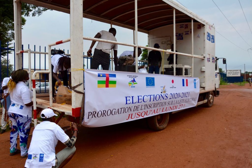 awareness raising elections Central African Republic
