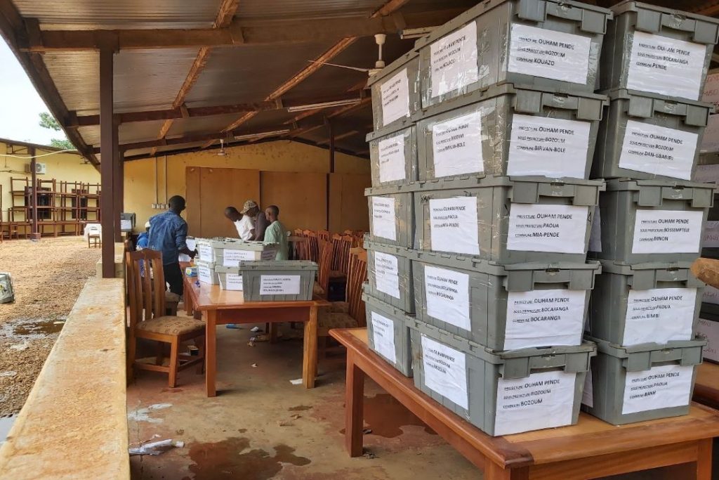 Voters in Central African Republic are allowed to check their names on provisional voters’ lists